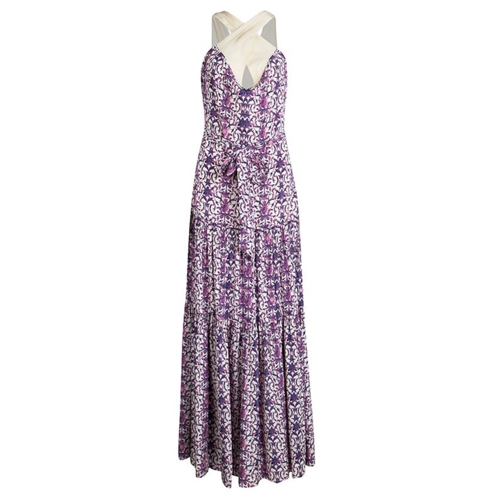 Tory Burch Maxi Tiered Dress, size 6